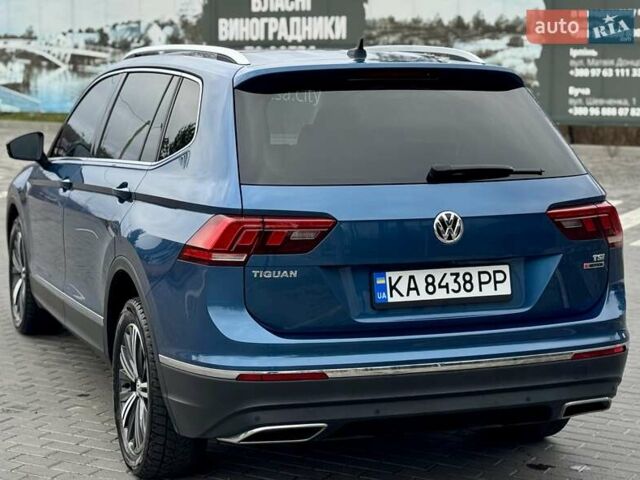 Синий Фольксваген Тигуан, объемом двигателя 1.98 л и пробегом 108 тыс. км за 20999 $, фото 8 на Automoto.ua