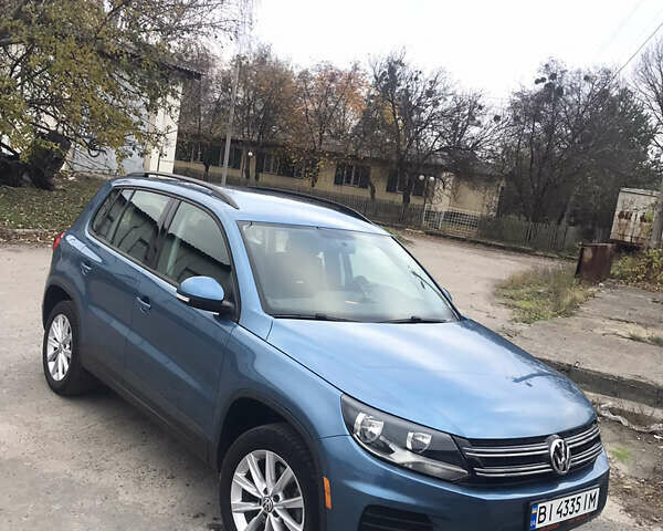 Синій Фольксваген Тігуан, об'ємом двигуна 1.98 л та пробігом 105 тис. км за 16800 $, фото 1 на Automoto.ua