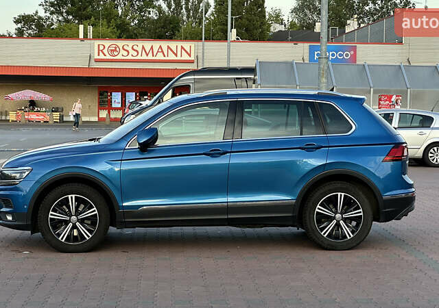 Синий Фольксваген Тигуан, объемом двигателя 1.98 л и пробегом 72 тыс. км за 25300 $, фото 7 на Automoto.ua