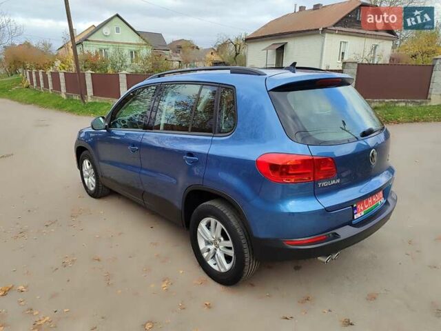 Синий Фольксваген Тигуан, объемом двигателя 2 л и пробегом 219 тыс. км за 12100 $, фото 12 на Automoto.ua