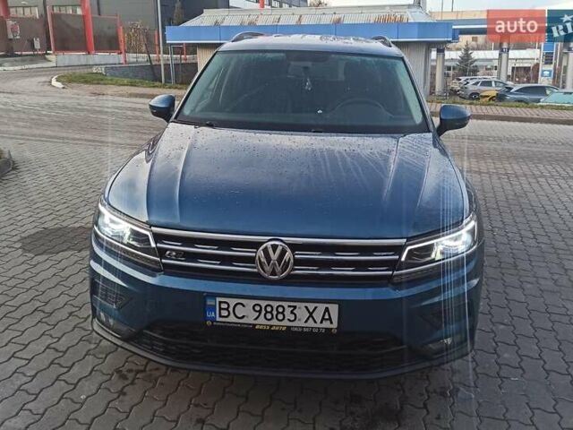 Синий Фольксваген Тигуан, объемом двигателя 1.98 л и пробегом 165 тыс. км за 19000 $, фото 16 на Automoto.ua