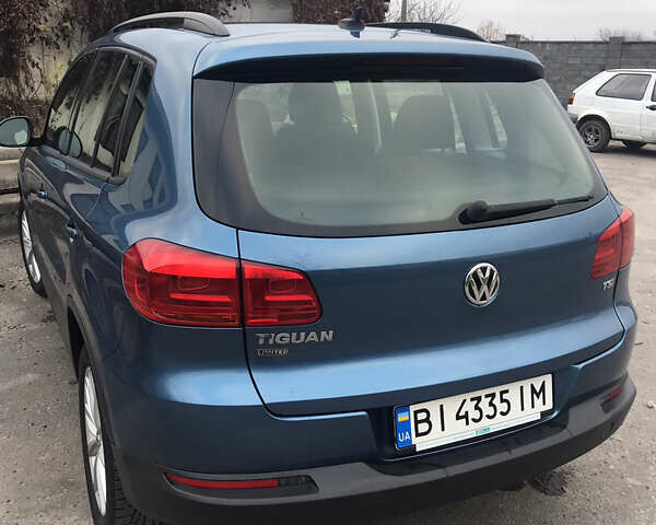 Синій Фольксваген Тігуан, об'ємом двигуна 1.98 л та пробігом 105 тис. км за 16800 $, фото 3 на Automoto.ua