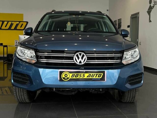 Синій Фольксваген Тігуан, об'ємом двигуна 2 л та пробігом 118 тис. км за 12650 $, фото 1 на Automoto.ua