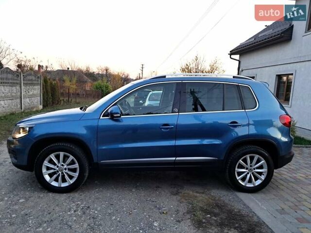 Синій Фольксваген Тігуан, об'ємом двигуна 1.98 л та пробігом 162 тис. км за 13300 $, фото 1 на Automoto.ua