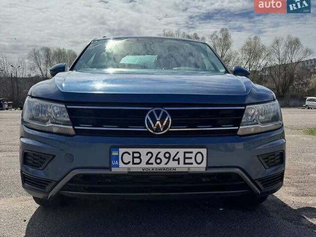Синий Фольксваген Тигуан, объемом двигателя 1.98 л и пробегом 162 тыс. км за 16400 $, фото 1 на Automoto.ua