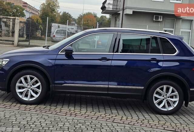 Синий Фольксваген Тигуан, объемом двигателя 2 л и пробегом 81 тыс. км за 27800 $, фото 13 на Automoto.ua