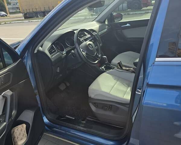 Синий Фольксваген Тигуан, объемом двигателя 1.98 л и пробегом 106 тыс. км за 18500 $, фото 1 на Automoto.ua