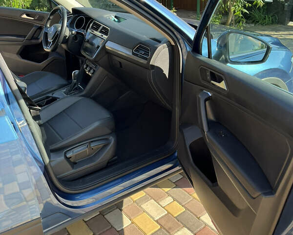 Синій Фольксваген Тігуан, об'ємом двигуна 1.98 л та пробігом 76 тис. км за 19500 $, фото 19 на Automoto.ua