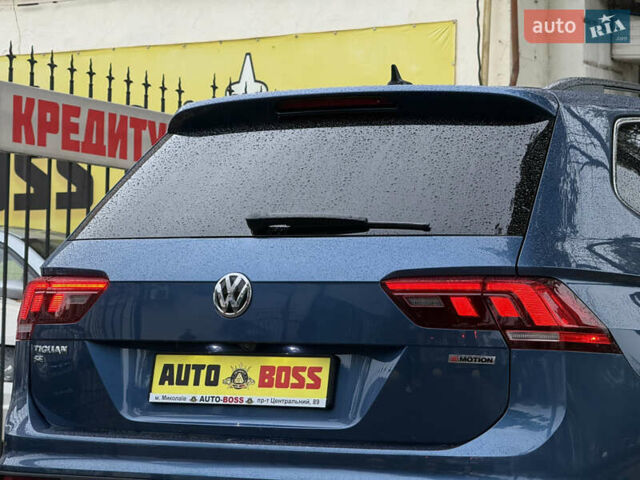 Синий Фольксваген Тигуан, объемом двигателя 1.98 л и пробегом 103 тыс. км за 18999 $, фото 19 на Automoto.ua