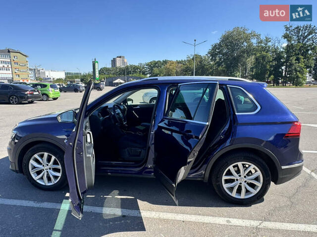 Синій Фольксваген Тігуан, об'ємом двигуна 1.98 л та пробігом 95 тис. км за 28000 $, фото 1 на Automoto.ua