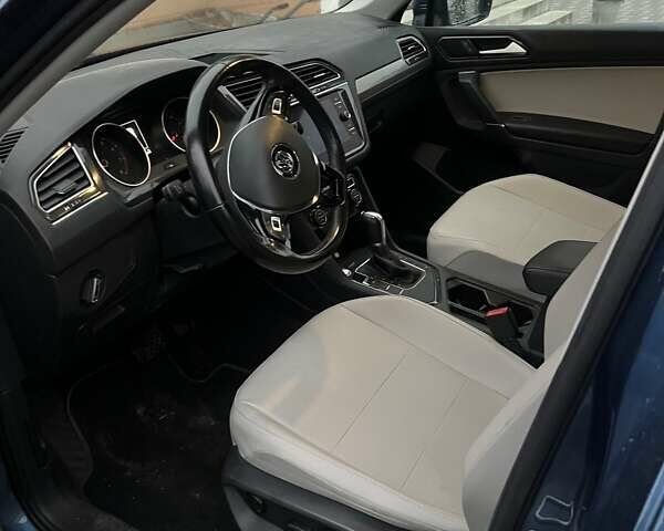 Синій Фольксваген Тігуан, об'ємом двигуна 2 л та пробігом 193 тис. км за 14700 $, фото 7 на Automoto.ua