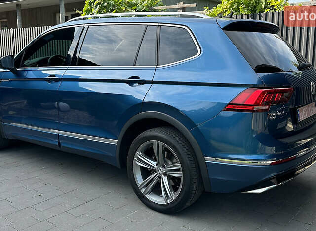 Синий Фольксваген Тигуан, объемом двигателя 1.98 л и пробегом 203 тыс. км за 17600 $, фото 6 на Automoto.ua