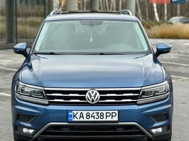 Синій Фольксваген Тігуан, об'ємом двигуна 2 л та пробігом 108 тис. км за 21700 $, фото 1 на Automoto.ua