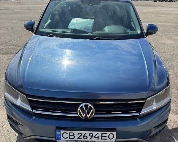 Синий Фольксваген Тигуан, объемом двигателя 1.98 л и пробегом 162 тыс. км за 16400 $, фото 2 на Automoto.ua