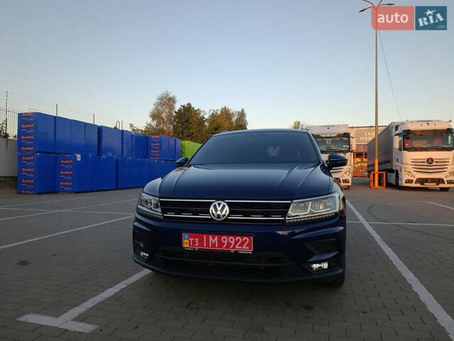Синий Фольксваген Тигуан, объемом двигателя 1.98 л и пробегом 93 тыс. км за 27000 $, фото 14 на Automoto.ua