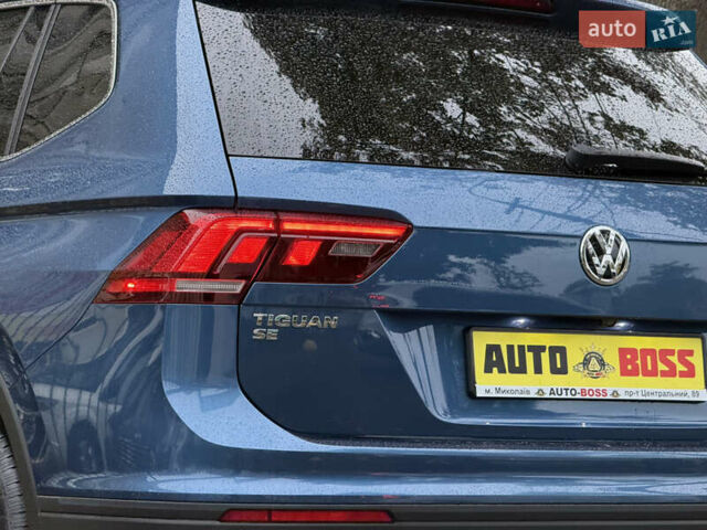 Синий Фольксваген Тигуан, объемом двигателя 1.98 л и пробегом 103 тыс. км за 18999 $, фото 15 на Automoto.ua
