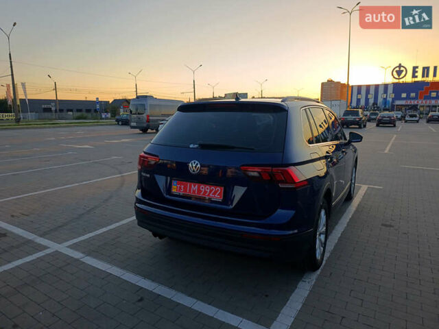 Синий Фольксваген Тигуан, объемом двигателя 1.98 л и пробегом 93 тыс. км за 27000 $, фото 6 на Automoto.ua