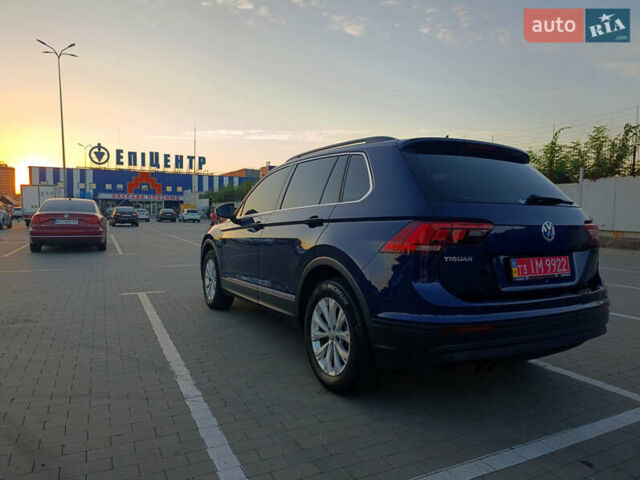 Синий Фольксваген Тигуан, объемом двигателя 1.98 л и пробегом 93 тыс. км за 27000 $, фото 5 на Automoto.ua