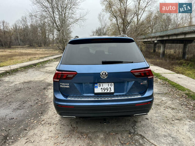 Синій Фольксваген Тігуан, об'ємом двигуна 1.98 л та пробігом 207 тис. км за 16000 $, фото 9 на Automoto.ua