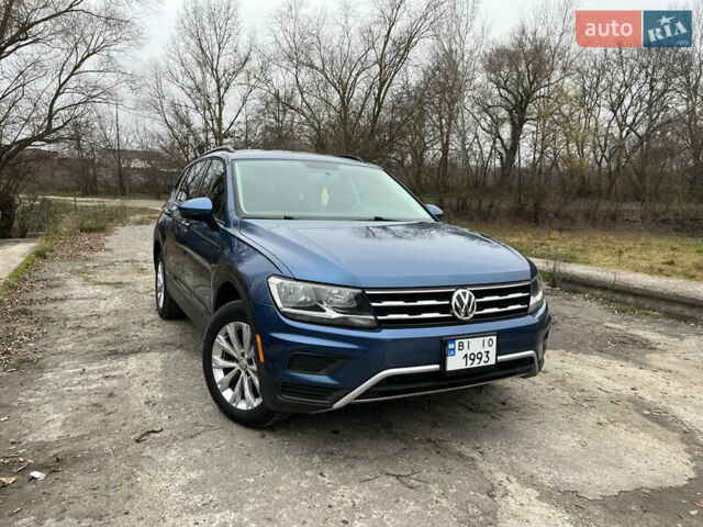 Синій Фольксваген Тігуан, об'ємом двигуна 1.98 л та пробігом 207 тис. км за 16000 $, фото 1 на Automoto.ua