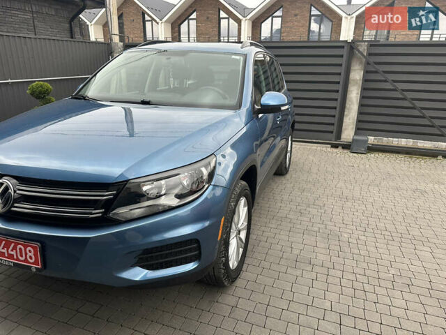 Синій Фольксваген Тігуан, об'ємом двигуна 1.98 л та пробігом 122 тис. км за 13800 $, фото 1 на Automoto.ua