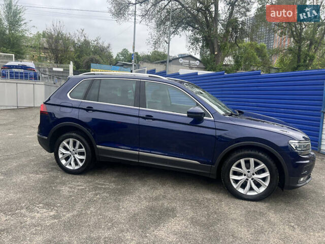 Синій Фольксваген Тігуан, об'ємом двигуна 1.98 л та пробігом 124 тис. км за 26372 $, фото 3 на Automoto.ua