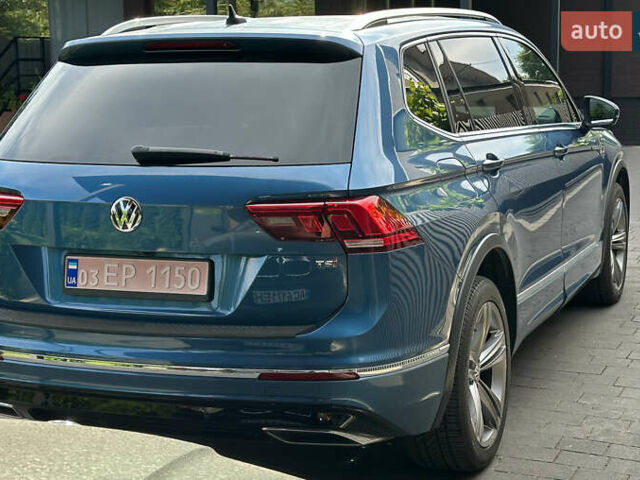 Синий Фольксваген Тигуан, объемом двигателя 1.98 л и пробегом 203 тыс. км за 17600 $, фото 5 на Automoto.ua