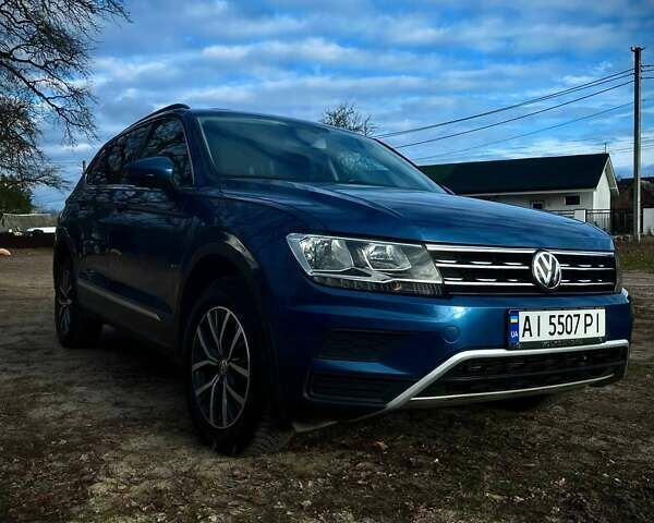 Синій Фольксваген Тігуан, об'ємом двигуна 1.98 л та пробігом 76 тис. км за 19500 $, фото 1 на Automoto.ua