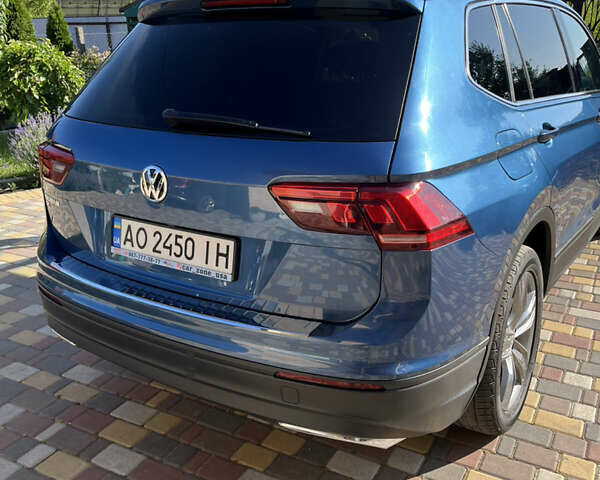 Синій Фольксваген Тігуан, об'ємом двигуна 1.98 л та пробігом 76 тис. км за 19500 $, фото 3 на Automoto.ua