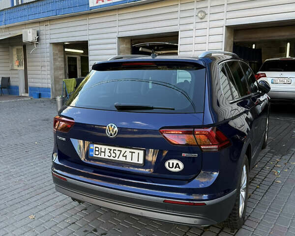 Синий Фольксваген Тигуан, объемом двигателя 2 л и пробегом 74 тыс. км за 30000 $, фото 14 на Automoto.ua
