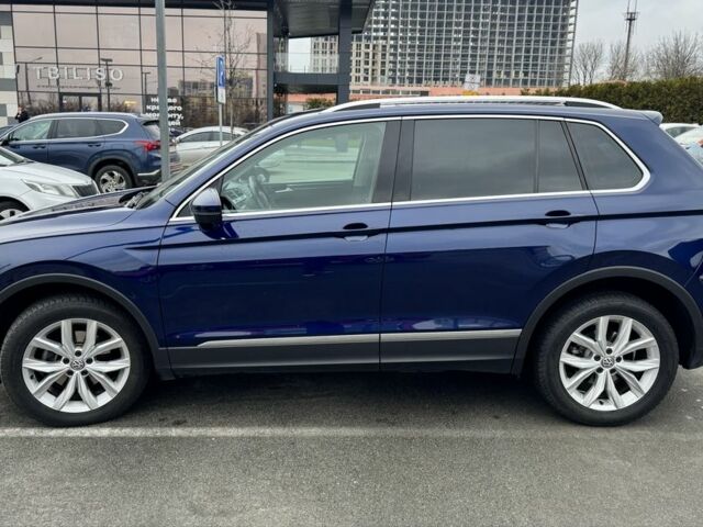 Синий Фольксваген Тигуан, объемом двигателя 2 л и пробегом 101 тыс. км за 25500 $, фото 5 на Automoto.ua