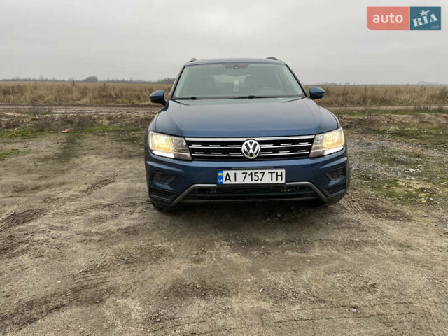 Синий Фольксваген Тигуан, объемом двигателя 1.98 л и пробегом 195 тыс. км за 14900 $, фото 1 на Automoto.ua