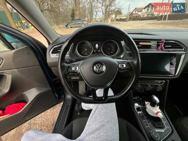 Синій Фольксваген Тігуан, об'ємом двигуна 1.98 л та пробігом 76 тис. км за 19500 $, фото 19 на Automoto.ua