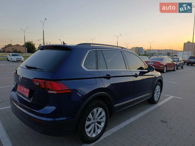 Синий Фольксваген Тигуан, объемом двигателя 1.98 л и пробегом 93 тыс. км за 27000 $, фото 7 на Automoto.ua