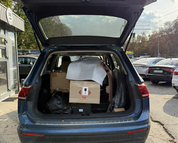 Синий Фольксваген Тигуан, объемом двигателя 2 л и пробегом 128 тыс. км за 18500 $, фото 5 на Automoto.ua