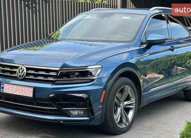 Синий Фольксваген Тигуан, объемом двигателя 1.98 л и пробегом 203 тыс. км за 17600 $, фото 1 на Automoto.ua