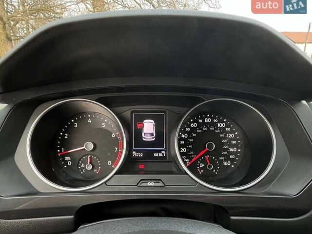 Синій Фольксваген Тігуан, об'ємом двигуна 1.98 л та пробігом 76 тис. км за 19500 $, фото 16 на Automoto.ua