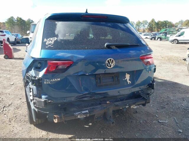 Синий Фольксваген Тигуан, объемом двигателя 2 л и пробегом 137 тыс. км за 12200 $, фото 15 на Automoto.ua