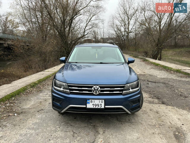 Синій Фольксваген Тігуан, об'ємом двигуна 1.98 л та пробігом 207 тис. км за 16000 $, фото 2 на Automoto.ua