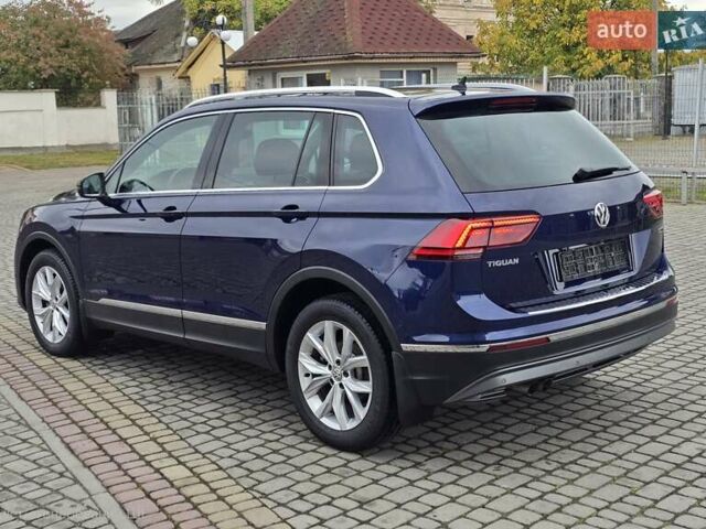 Синий Фольксваген Тигуан, объемом двигателя 2 л и пробегом 81 тыс. км за 27800 $, фото 10 на Automoto.ua