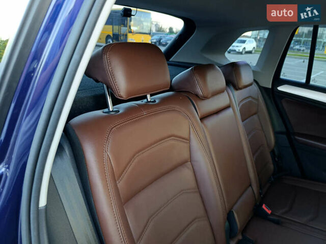 Синий Фольксваген Тигуан, объемом двигателя 1.98 л и пробегом 93 тыс. км за 27000 $, фото 34 на Automoto.ua