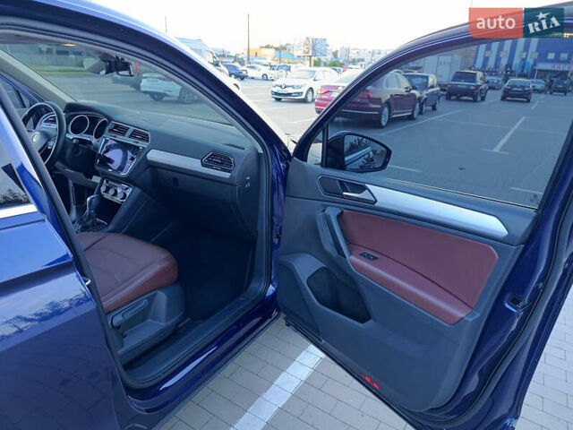 Синий Фольксваген Тигуан, объемом двигателя 1.98 л и пробегом 93 тыс. км за 27000 $, фото 28 на Automoto.ua