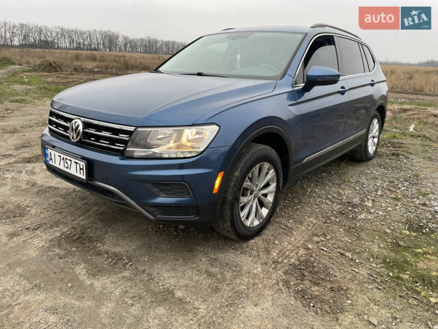 Синий Фольксваген Тигуан, объемом двигателя 1.98 л и пробегом 195 тыс. км за 14900 $, фото 2 на Automoto.ua