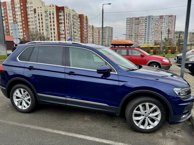 Синий Фольксваген Тигуан, объемом двигателя 2 л и пробегом 101 тыс. км за 25500 $, фото 4 на Automoto.ua