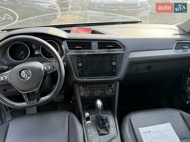 Синий Фольксваген Тигуан, объемом двигателя 2 л и пробегом 128 тыс. км за 18500 $, фото 10 на Automoto.ua