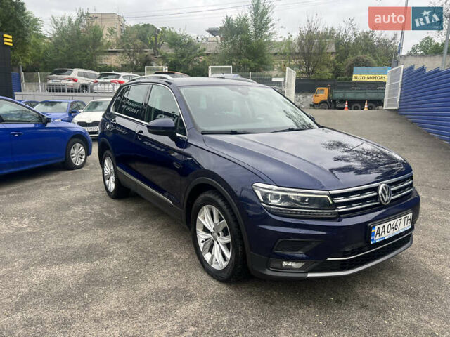 Синій Фольксваген Тігуан, об'ємом двигуна 1.98 л та пробігом 124 тис. км за 26372 $, фото 2 на Automoto.ua