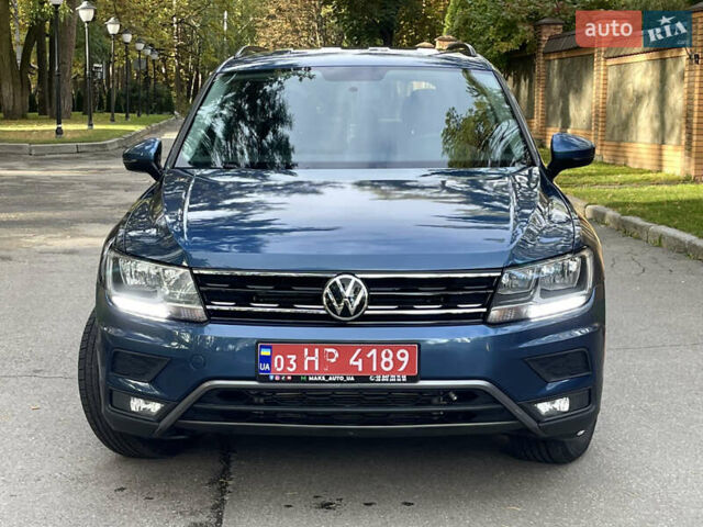 Синий Фольксваген Тигуан, объемом двигателя 1.98 л и пробегом 184 тыс. км за 15800 $, фото 9 на Automoto.ua