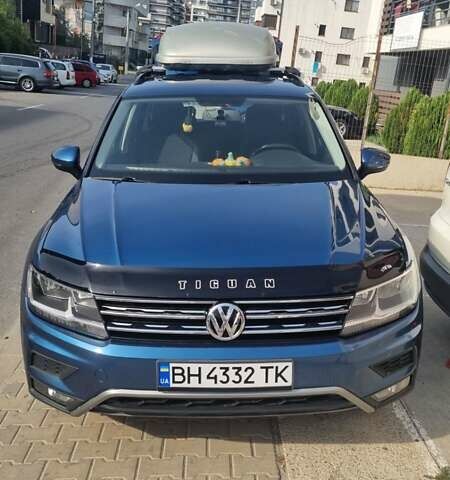 Синий Фольксваген Тигуан, объемом двигателя 2 л и пробегом 85 тыс. км за 17000 $, фото 15 на Automoto.ua