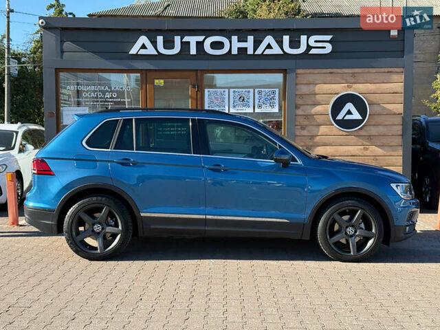 Синий Фольксваген Тигуан, объемом двигателя 1.97 л и пробегом 152 тыс. км за 25200 $, фото 3 на Automoto.ua