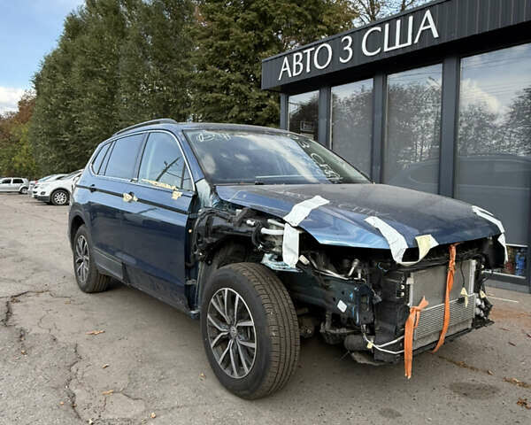 Синий Фольксваген Тигуан, объемом двигателя 2 л и пробегом 128 тыс. км за 18500 $, фото 12 на Automoto.ua